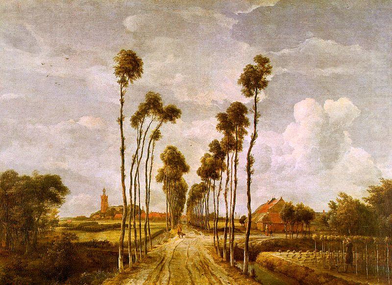 Meindert Hobbema Avenue at Middleharnis china oil painting image
